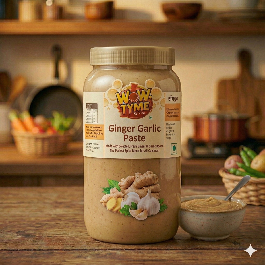 WOWTYME Ginger Garlic Paste